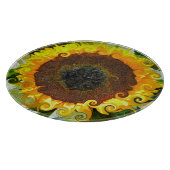 SONNENBLUMEN SCHNEIDEBRETT (Ecke)