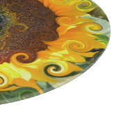 SONNENBLUMEN SCHNEIDEBRETT (Ecke)