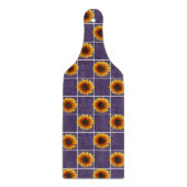 Sonnenblumen Schneidebrett (Vorderseite)