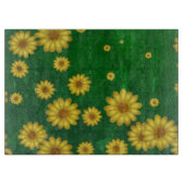 Sonnenblumen Schneidebrett (Vorderseite)