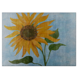 Sonnenblumen-Schneidebrett Schneidebrett