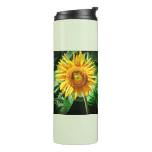 Sonnenblumen-Schönheit Thermosbecher