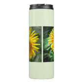 Sonnenblumen-Schönheit Thermosbecher (Rückseite)