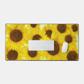 Sonnenblumen Schreibtischunterlage (Tastatur & Maus)