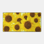 Sonnenblumen Schreibtischunterlage (Vorderseite)