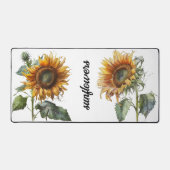 Sonnenblumen Schreibtischunterlage (Vorderseite)