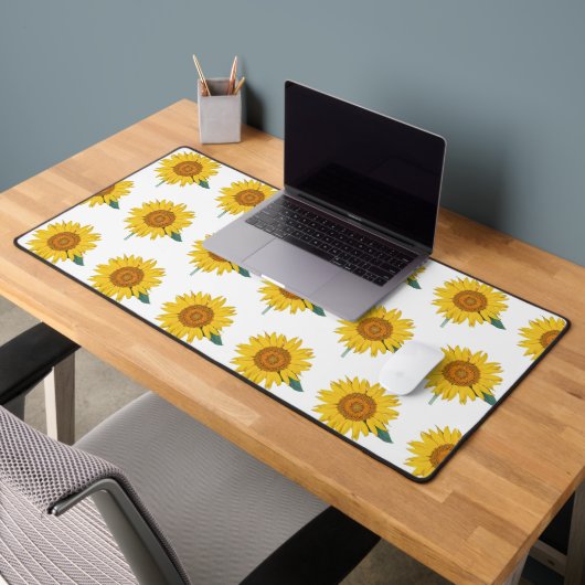 Sonnenblumen Schreibtischunterlage (Büro 2)