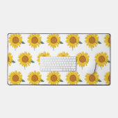Sonnenblumen Schreibtischunterlage (Tastatur & Maus)