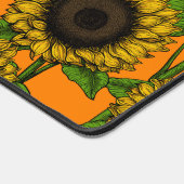 Sonnenblumen Schreibtischunterlage (Ecke)