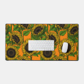 Sonnenblumen Schreibtischunterlage (Tastatur & Maus)