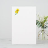 Sonnenblumen Schreibwarenpapier Briefpapier (Stehend Vorderseite)