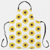 Sonnenblumen Schürze (Vorderseite)