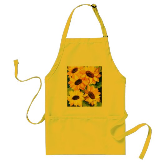 Sonnenblumen Schürze (Vorne)