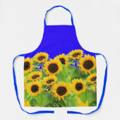 Sonnenblumen Schürze Ukraine Flaggenfarben - Unter (Vorderseite)
