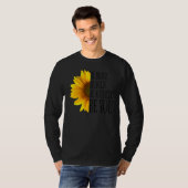 Sonnenblumen sei mutig sei mutig, sei dein Muttert T-Shirt (Vorne ganz)