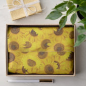 Sonnenblumen Seidenpapier (Geschenk)