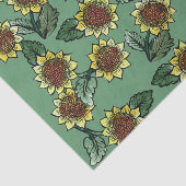 Sonnenblumen Seidenpapier (Ausschnitt)