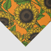 Sonnenblumen Seidenpapier (Ausschnitt)