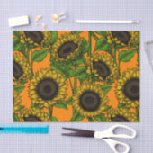 Sonnenblumen Seidenpapier (Handwerk)