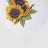 Sonnenblumen Seidenpapier (Ausschnitt)