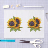 Sonnenblumen Seidenpapier (Handwerk)