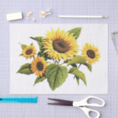 Sonnenblumen Seidenpapier (Handwerk)