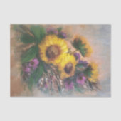 Sonnenblumen Seidenpapier (Vorderseite)