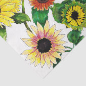 Sonnenblumen-Seidenpapier Seidenpapier (Ausschnitt)