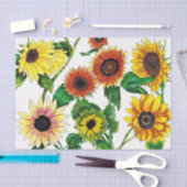 Sonnenblumen-Seidenpapier Seidenpapier (Handwerk)