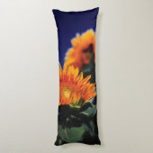 Sonnenblumen Seitenschläferkissen (Rückseite (Vertikal))