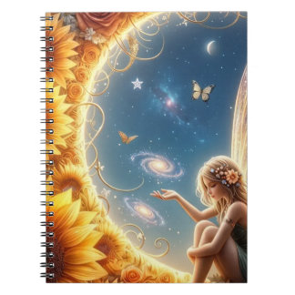 Sonnenblumen Serenade Notizbuch Notizblock