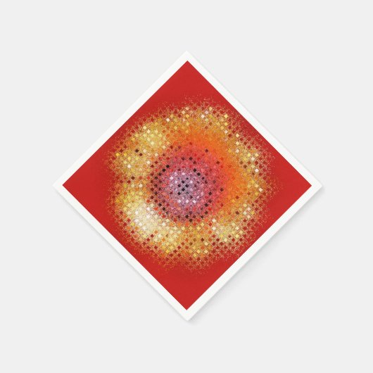 SONNENBLUMEN SERVIETTE (Ecke)