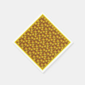 Sonnenblumen Servietten (Ecke)