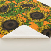 Sonnenblumen Sherpadecke (3/4)