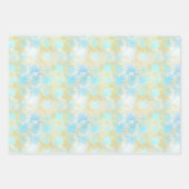 Sonnenblumen Shiny Batik Wrapping Paper Sheets Geschenkpapier Set (Vorderseite 2)