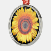 SONNENBLUMEN SILBERNES ORNAMENT (Links)