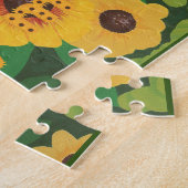 Sonnenblumen sind Sie heiraten mich Puzzle (Seite)