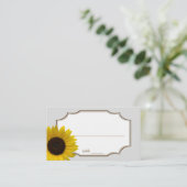 Sonnenblumen Sitzplätze Platzkarten (Stehend Vorderseite)