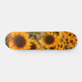 Sonnenblumen Skateboard (Horizontal)
