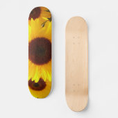 Sonnenblumen Skateboard (Vorderseite)