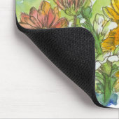 Sonnenblumen Snapdragon Blume Inspiration Gedicht Mousepad (Ecke)