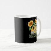 Sonnenblumen Sommer - Ich schrecke nur vor Freakin Kaffeetasse (VorderseiteRechts)