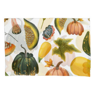 Sonnenblumen Sommer: Vintages Wasserfarbenmuster Kissenbezug