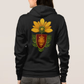Sonnenblumen & Sonne - Symbol für Optimismus und W Hoodie (Rückseite)