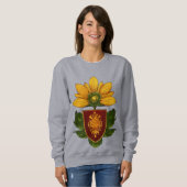 Sonnenblumen & Sonne - Symbol für Optimismus und W Sweatshirt (Vorne ganz)