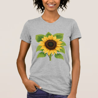 Sonnenblumen & Sonne - Symbol für Optimismus und W T-Shirt