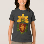 Sonnenblumen & Sonne - Symbol für Optimismus und W Tri-Blend Shirt (Vorderseite)