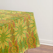 Sonnenblumen Sonnenblumen Bohemisch Arabesque Must Tischdecke (Beispiel)