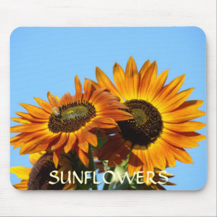 SONNENBLUMEN, SONNENMOUSPADS, SONNENBLUME MOUSEPAD