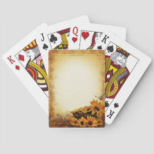 Sonnenblumen Spielkarten
